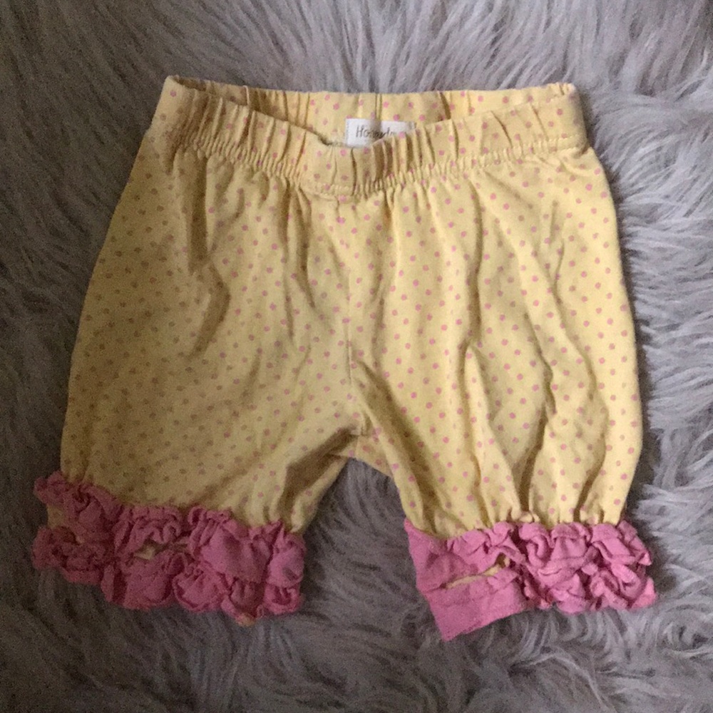 Toddler girl ruffle shorts size 4